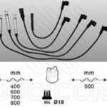 Kit de câbles d'allumage Opel Swing GM1612509