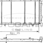 Radiateur D’eau Citroën Jumper (1994->2006)