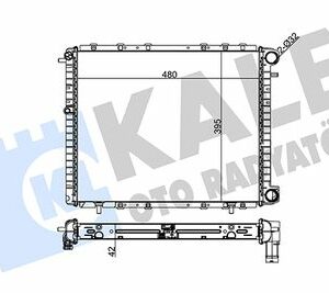 Radiateur D'eau Renault 19 Diesel