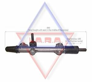 Crémaillère De Direction Peugeot 106 (Phase 1)